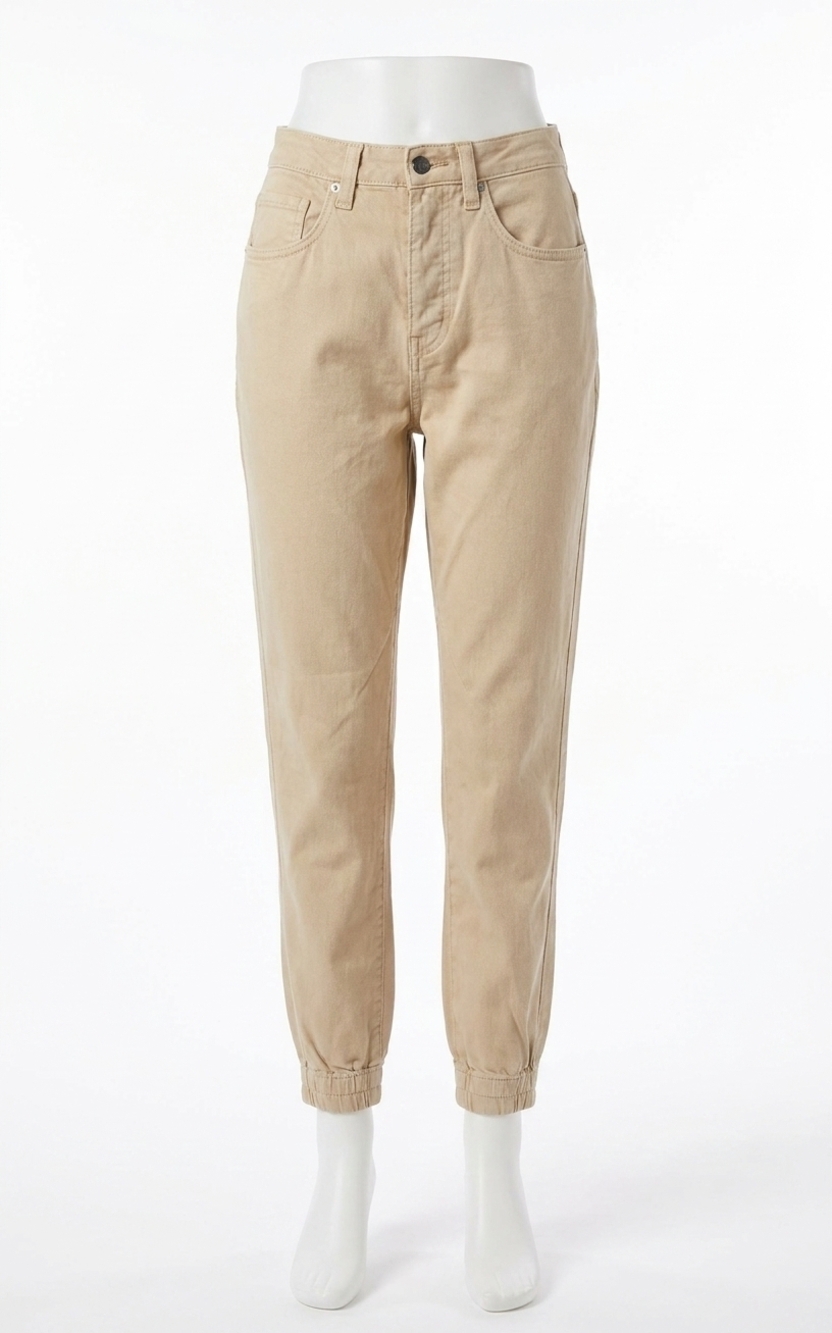 NEW RAG & BONE women's tapered pants in beige